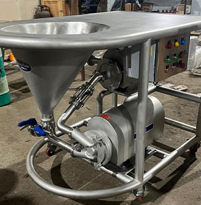 Powder mixing machines